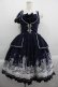 画像1: metamorphose /  Dim Light Holyジャンパースカート  ネイビー I-25-04-16-059-ME-OP-HD-ZI (1)