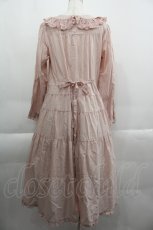 画像2: PINK HOUSE / フリル襟付きローンミディワンピース  ピンク I-25-04-16-072-LO-OP-HD-ZY (2)