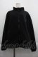 画像1: NieR Clothing / 裏起毛うさぎ刺繍ブルゾン  黒Ｘブラウン I-25-04-16-080-PU-JA-HD-C045 (1)