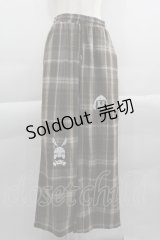NieR Clothing / タータンチェックパンツ  ブラウンチェック I-25-04-16-084-PU-PA-HD-ZI