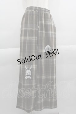 画像1: NieR Clothing / タータンチェックパンツ  ブラウンチェック I-25-04-16-084-PU-PA-HD-ZI