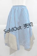 Candy Stripper / HEART SWITCHED SKIRT 2 ブルー I-25-04-16-094-PU-SK-HD-ZI