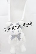 BABY,THE STARS SHINE BRIGHT / ねこくみゃポシェット  白Ｘ紺 I-25-04-16-106-BA-BG-HD-ZT170