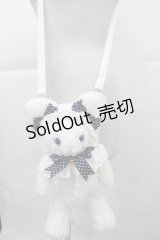 BABY,THE STARS SHINE BRIGHT / ねこくみゃポシェット  白Ｘ紺 I-25-04-16-106-BA-BG-HD-ZT170