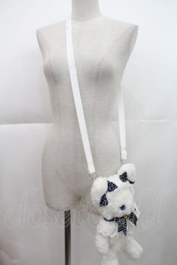 画像2: BABY,THE STARS SHINE BRIGHT / ねこくみゃポシェット  白Ｘ紺 I-25-04-16-106-BA-BG-HD-ZT170