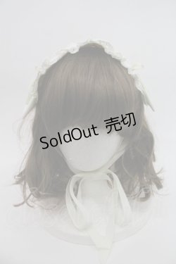 画像2: BABY,THE STARS SHINE BRIGHT / はしごレースのスピンドールヘッドドレス  生成り I-25-04-16-115-BA-ZA-HD-ZI