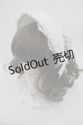 星箱works / リトルグレイスボンネット  白 I-25-04-16-116-PU-AC-HD-ZI