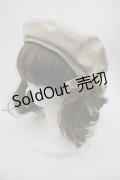 Amavel / Bears Bakeryチェックリボンベレー帽  ブラウン I-25-04-16-117-CA-AC-HD-ZI