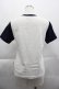 画像2: Powder / 金魚プリントTシャツ S 白Ｘ紺 I-25-04-16-028-LO-TO-HD-ZI (2)