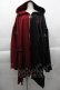画像1: NieR Clothing / 裏起毛2トーンパーカー  赤Ｘ黒 I-25-04-16-030-PU-TO-HD-ZI (1)