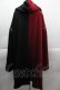 画像2: NieR Clothing / 裏起毛2トーンパーカー  赤Ｘ黒 I-25-04-16-030-PU-TO-HD-ZI (2)