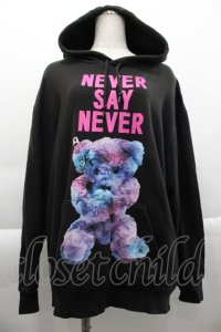 MILKBOY / NEVER SAY NEVER HOODIE  ブラック I-25-04-16-035-MB-TO-HD-ZI