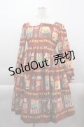 Benny's Desire / MILKプリントワンピース  赤 I-25-04-16-039-LO-OP-HD-ZI