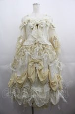 画像1: BABY,THE STARS SHINE BRIGHT / a Rose  ガラスドームに閉じ込めた一輪の薔薇 ワンピース  イエロー I-25-04-19-051-BA-OP-HD-ZT441 (1)