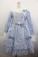 画像1: BABY,THE STARS SHINE BRIGHT / Sweet Margueriteワンピース  サックスＸ白 I-25-04-19-052-BA-OP-HD-ZI (1)
