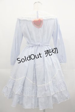 画像2: BABY,THE STARS SHINE BRIGHT / Sweet Margueriteワンピース  サックスＸ白 I-25-04-19-052-BA-OP-HD-ZI