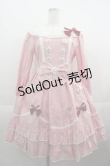 BABY,THE STARS SHINE BRIGHT / Sweet Margueriteワンピース  赤Ｘ白 I-25-04-19-053-BA-OP-HD-ZY