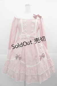 BABY,THE STARS SHINE BRIGHT / Sweet Margueriteワンピース  赤Ｘ白 I-25-04-19-053-BA-OP-HD-ZY