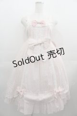 BABY,THE STARS SHINE BRIGHT / スノードットジャンパースカート  ピンク I-25-04-19-060-BA-OP-HD-ZI
