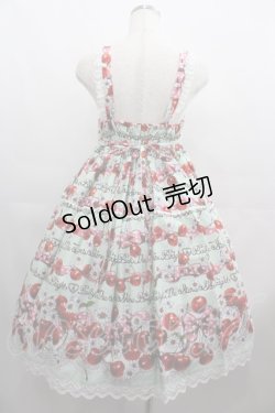 画像2: BABY,THE STARS SHINE BRIGHT / チェリーランデヴー〜BABY CHERRY の恋の始まり〜柄ジャンパースカートII  ミント I-25-04-19-062-BA-OP-HD-ZY