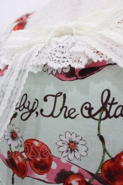 画像4: BABY,THE STARS SHINE BRIGHT / チェリーランデヴー〜BABY CHERRY の恋の始まり〜柄ジャンパースカートII  ミント I-25-04-19-062-BA-OP-HD-ZI