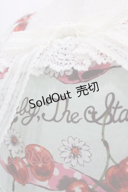 画像4: BABY,THE STARS SHINE BRIGHT / チェリーランデヴー〜BABY CHERRY の恋の始まり〜柄ジャンパースカートII  ミント I-25-04-19-062-BA-OP-HD-ZY