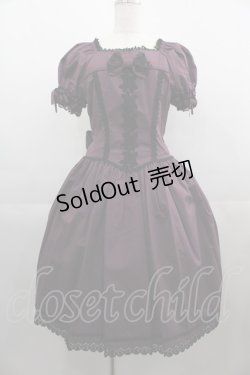 画像1: ALICE and the PIRATES / アンシープリンセスワンピース  パープルＸ黒 I-25-04-19-075-PA-OP-HD-ZI