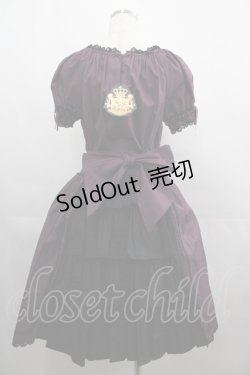 画像2: ALICE and the PIRATES / アンシープリンセスワンピース  パープルＸ黒 I-25-04-19-075-PA-OP-HD-ZI