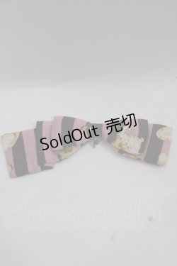 画像3: metamorphose / おかしなくにのTea Partyシャーリングジャンパースカート&リボンバレッタセット  ピンク I-25-04-19-077-ME-OP-HD-ZI