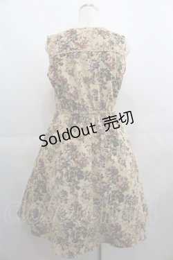 画像2: axes femme / クラシカル花柄ワンピース  イエロー I-25-04-19-104-AX-OP-HD-ZI
