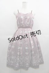 axes femme POETIQUE / アンティークカトラリーワンピース  ボルドー I-25-04-19-105-AX-OP-HD-ZI