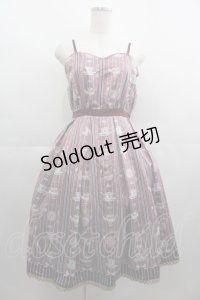 axes femme POETIQUE / アンティークカトラリーワンピース  ボルドー I-25-04-19-105-AX-OP-HD-ZI