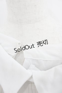 画像3: LOLITAその他(お買取対象外) / チェックシフォン切替ワンピース  ベージュＸ白 I-25-04-19-107-LO-OP-HD-ZI