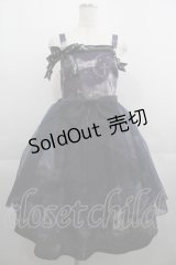 Royal Princess Alice / Sweet Dreams Fantasia〜甘い夢の幻想曲〜ペプラム付きジャンパースカート  パープル I-25-04-19-108-LO-OP-HD-ZI