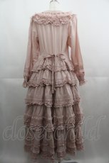 画像2: PINK HOUSE / ホワイトローズ刺繍使いワンピース  ピンク I-25-04-19-111-LO-OP-HD-ZY (2)