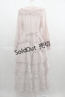 画像2: PINK HOUSE / ホワイトローズ刺繍使いワンピース  ピンク I-25-04-19-111-LO-OP-HD-ZY