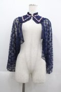 axes femme kawaii / ブルーミングレースケープ M 紺 I-25-04-19-012-AX-JA-HD-ZI