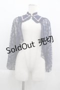 【SALE】axes femme Kawaii / ブルーミングレースケープ M 紺 I-25-04-19-012-AX-JA-HD-ZT497