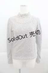 axes femme / レーストップス  グレー I-25-04-19-016-AX-TO-HD-ZI