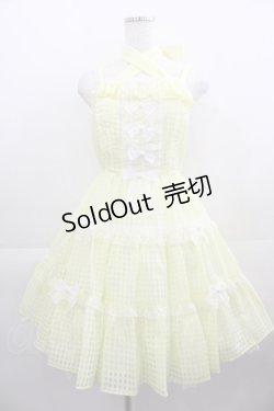 画像1: Angelic Pretty / マーガレットドールジャンパースカート  イエロー I-25-04-19-024-AP-OP-HD-ZI