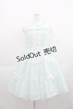 画像1: Angelic Pretty / マーガレットドールジャンパースカート  ミント I-25-04-19-028-AP-OP-HD-ZI