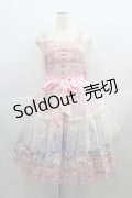 Angelic Pretty / Eternal Carnivalペプラムジャンパースカート  ピンク I-25-04-19-031-AP-OP-HD-ZI