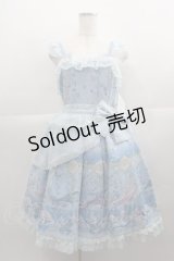 Angelic Pretty / Aquarium Carnivalペプラムジャンパースカート  サックス I-25-04-19-034-AP-OP-HD-ZI