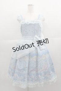 Angelic Pretty / Aquarium Carnivalペプラムジャンパースカート  サックス I-25-04-19-034-AP-OP-HD-ZI