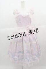 Angelic Pretty / Aquarium Carnivalペプラムジャンパースカート  ピンク I-25-04-19-035-AP-OP-HD-ZI