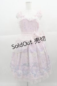 Angelic Pretty / Aquarium Carnivalペプラムジャンパースカート  ピンク I-25-04-19-035-AP-OP-HD-ZI