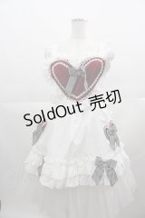 BABY,THE STARS SHINE BRIGHT / アリスの HEART TRUMP エプロン  白Ｘ赤 I-25-04-19-038-BA-ZA-HD-ZI