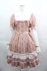 画像1: BABY,THE STARS SHINE BRIGHT / フラワーブーケワンピース  ピンクＸ白 I-25-04-21-049-BA-OP-HD-ZI (1)