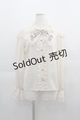 Amavel / Antique Balloon ボウタイブラウス  アイボリー I-25-04-21-006-CA-BL-HD-ZI