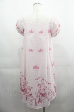 画像2: Emily Temple cute / Crown BUNNYワンピース  ピンク I-25-04-21-060-ET-OP-HD-ZI
